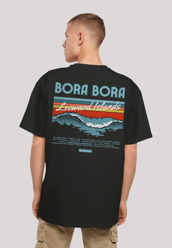 BORA BORA LEEWARDS ISLAND - Print T-shirt - schwarz