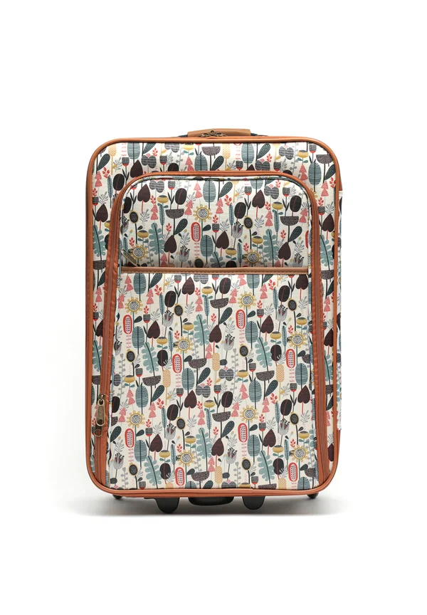 BOSQUE SMALL - Wheeled suitcase - beige