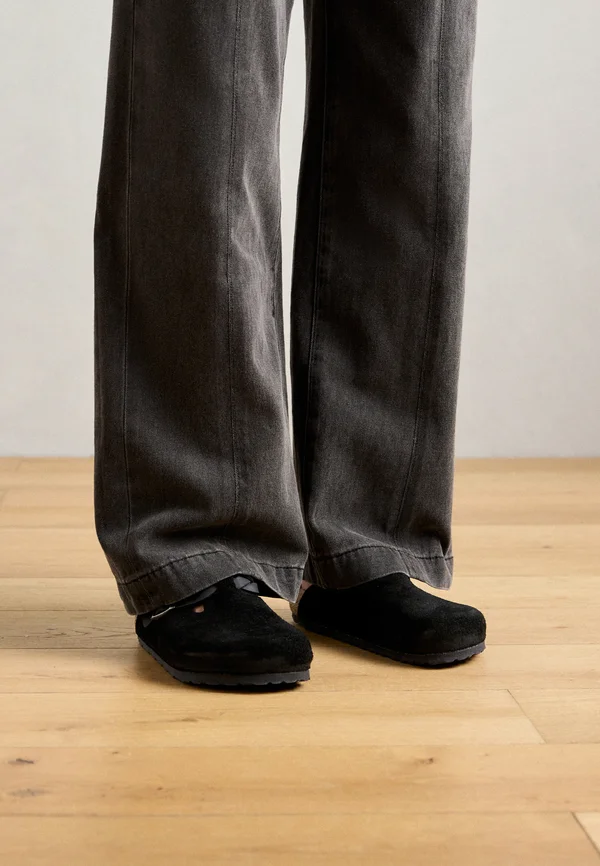 BOSTON BRAIDED LEOI/LEVE BLACKN - REGULAR - Mules - schwarz