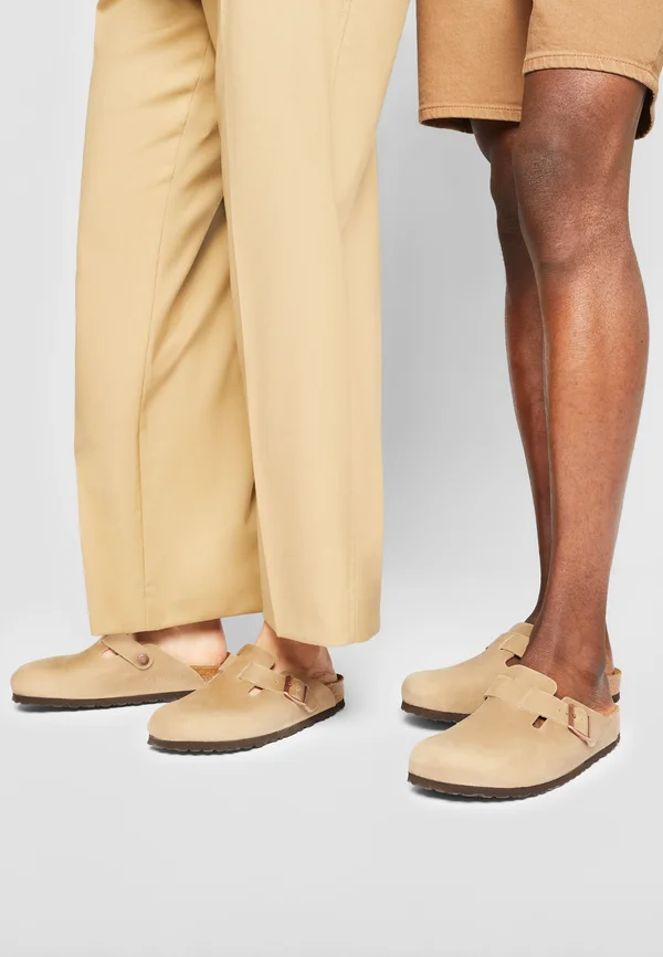 BOSTON LEOI NARROW UNISEX - Mules - tabacco brown