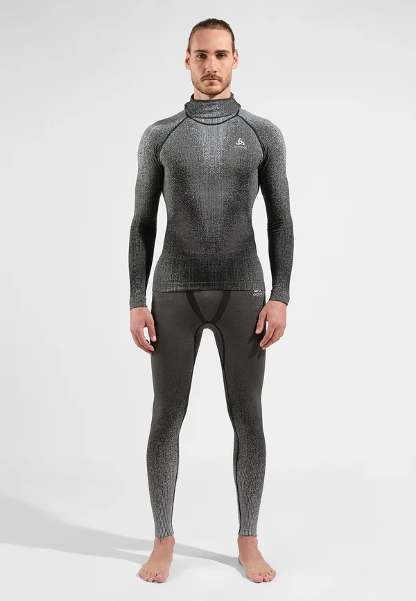 BOTTOM LONG PERFORMANCE WARM  - Base layer - black