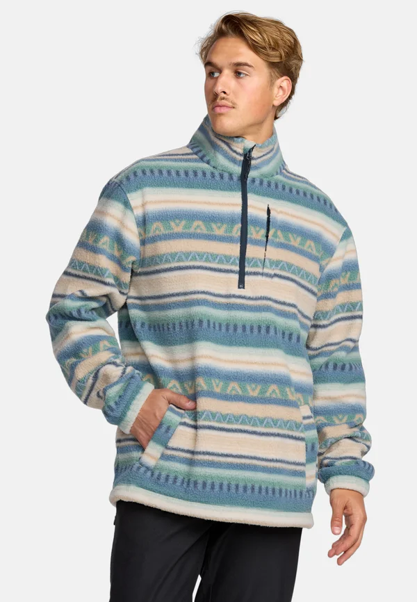 BOUNDARY MOCK - Fleece jumper - silver birch