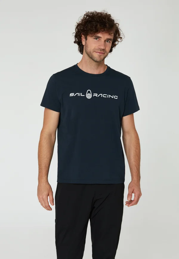 BOWMAN TEE - Print T-shirt - navy