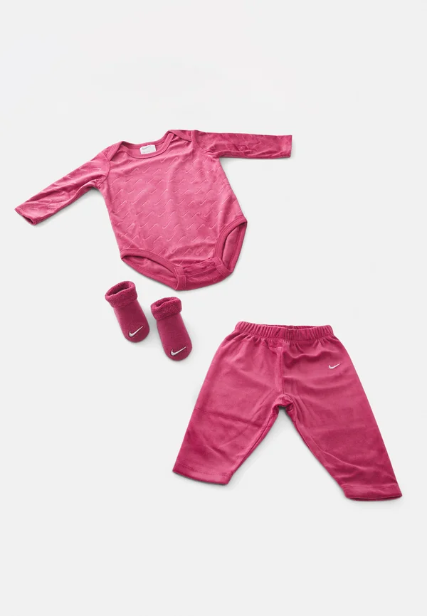 BOX SET UNISEX - Trousers - sweet beet