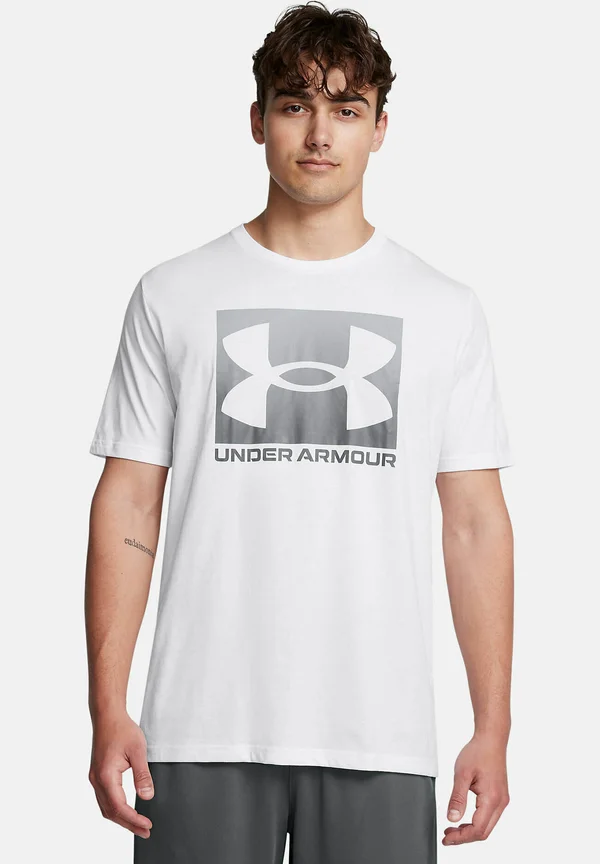 Boxed Logo - Print T-shirt - white