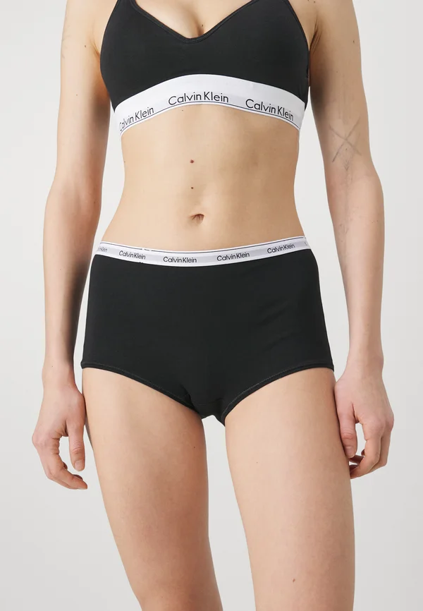 BOYSHORT - Pants - black