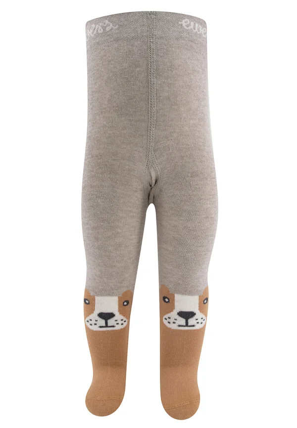BÄR - Tights - dunkel beige meliert
