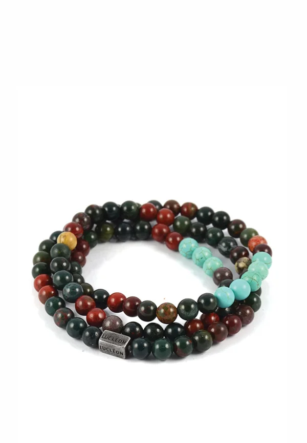 Bracelet - red green