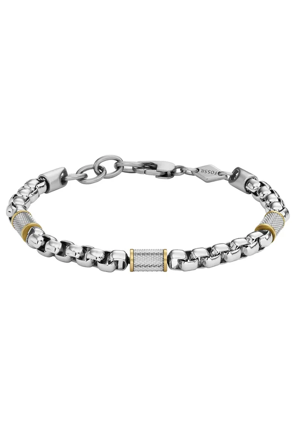 Bracelet - silver coloured and gold coloured