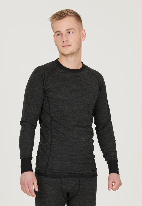 BRADLEY M BASE LAYER - Undershirt - dark grey melange