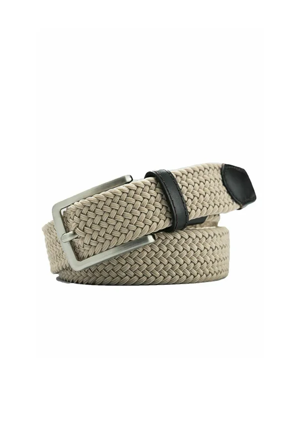 Braided belt - beige