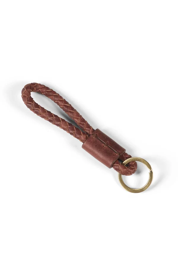 BRAIDED  - Keyring - brown