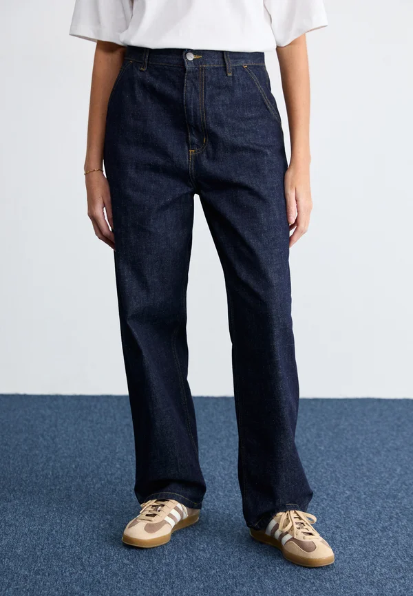 BRANDON SINGLE PANT - Relaxed fit jeans - blue rinsed