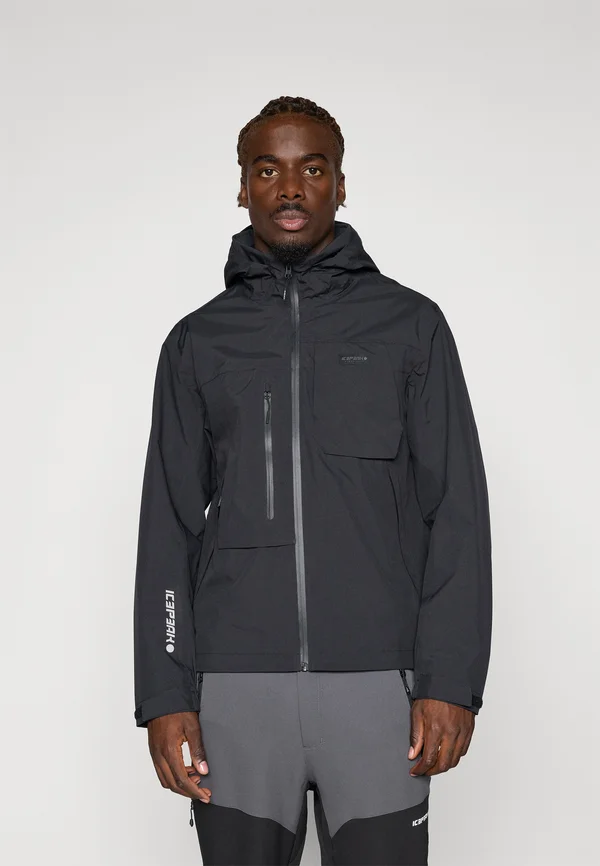 BRANDT - Waterproof jacket - basic black