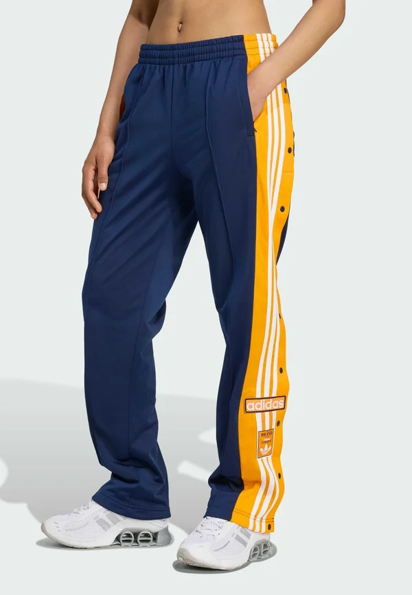 BREAK  - Tracksuit bottoms - night indigo   crew orange