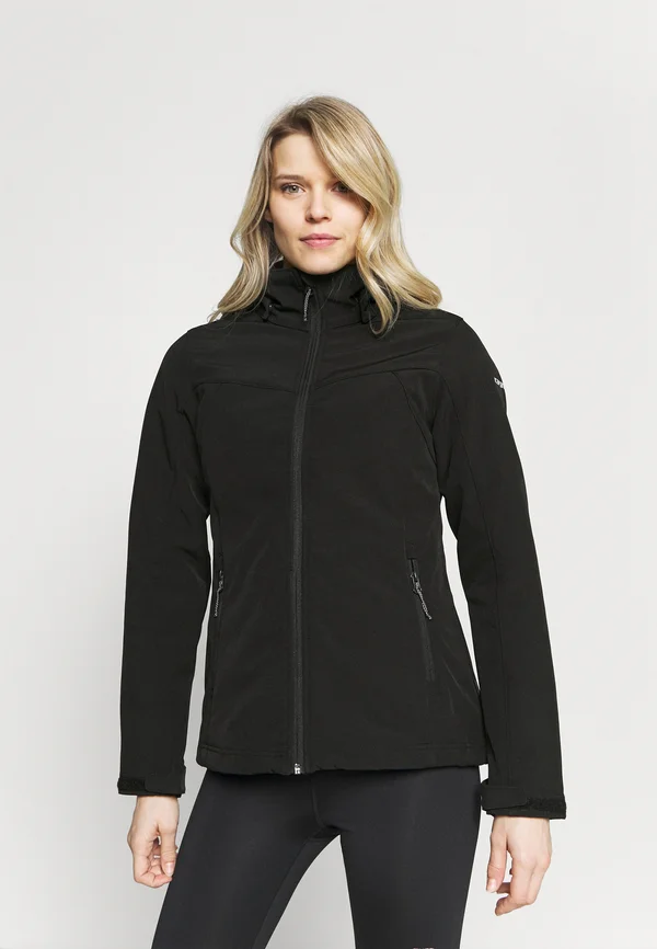 BRENHAM - Soft shell jacket - black
