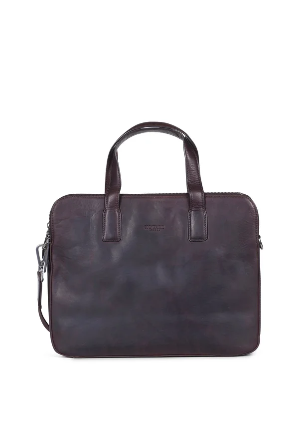 Briefcase - dark brown