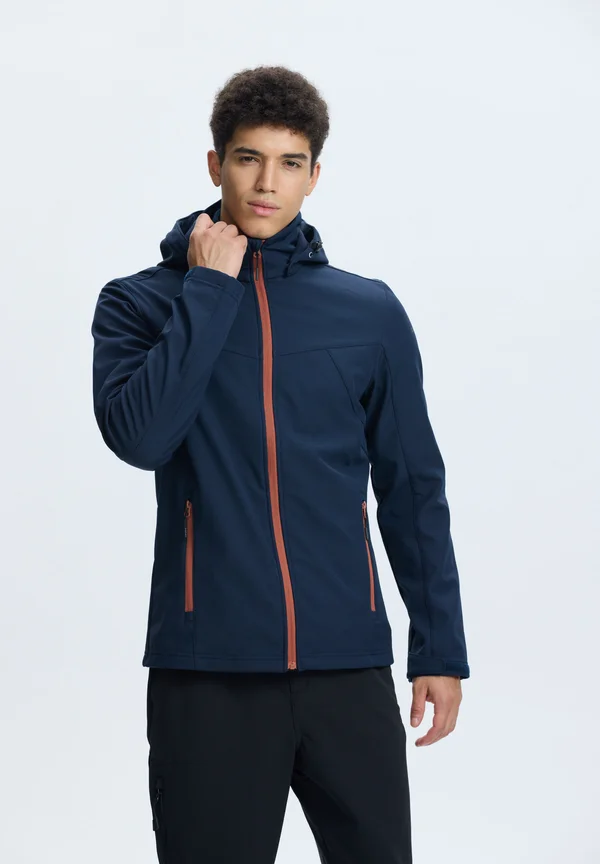 BRIMFIELD - Soft shell jacket - dunkel blau
