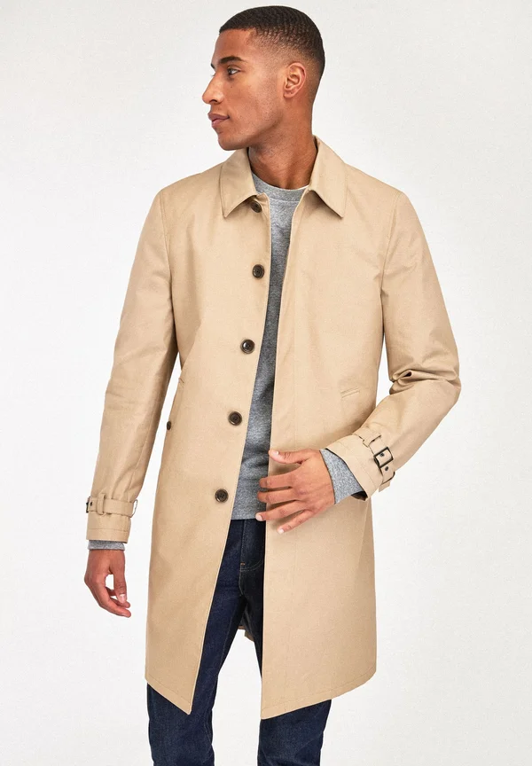 BRITISH MILLERAIN SIGNATURE LONGER LENGTH - Classic coat - beige