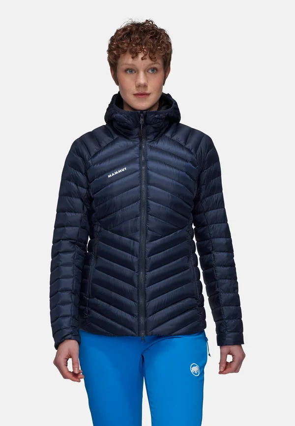BROAD PEAK HOODED  - Down jacket - marine black