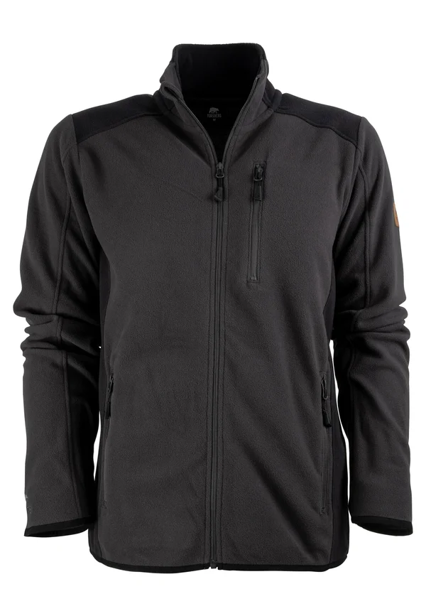 BRODIR III  - Fleece jacket - anthrazit schwarz