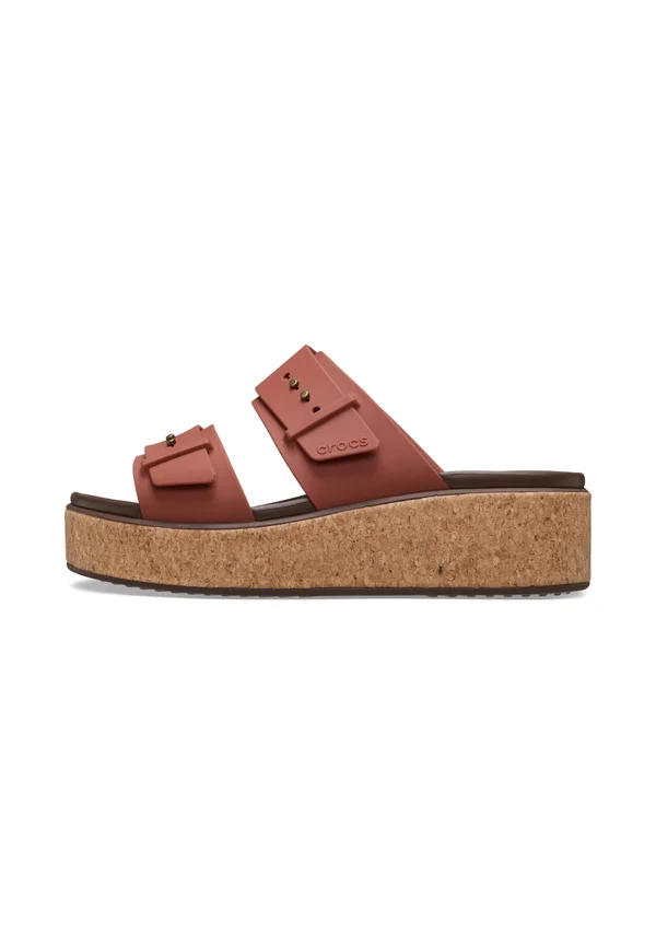 BROOKLYN BUCKLE - Pool slides - rust