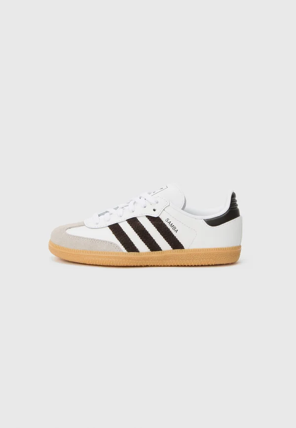 BROWN SAMBA UNISEX - Trainers - white/aurora coffee/clear granite