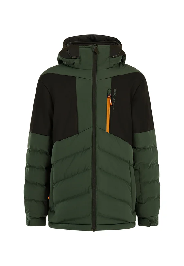 BRUCER - Snowboard jacket - kale green