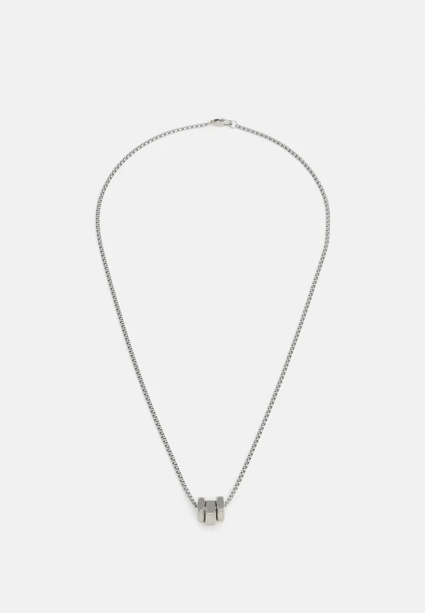 BRUSHED  BOLT  - Necklace - silver-coloured