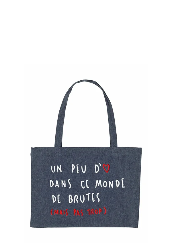 BRUTE SHOPPING - Tote bag - blue