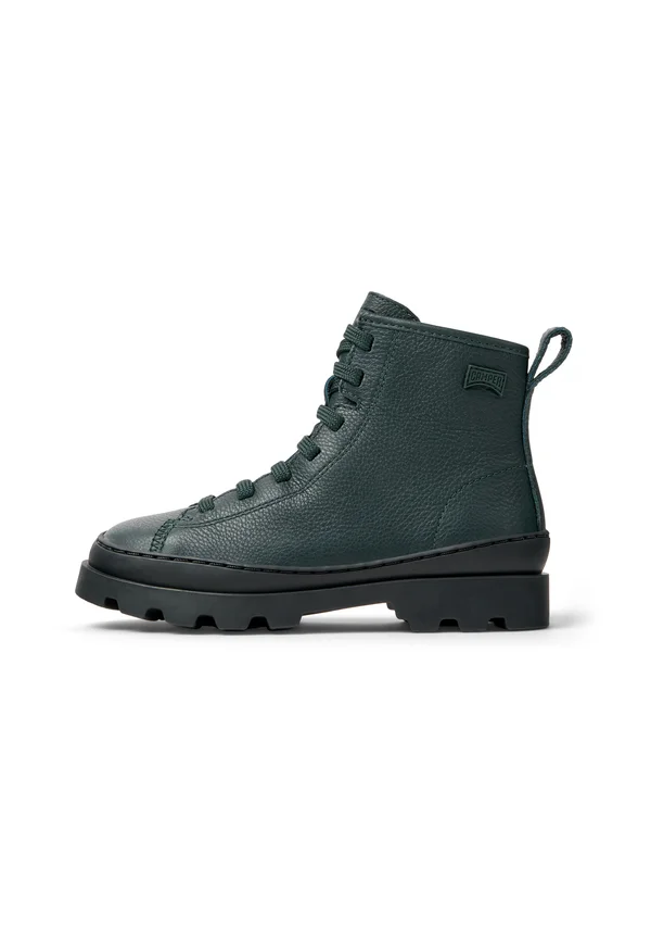 BRUTUS - Lace-up ankle boots - dunkelgrün