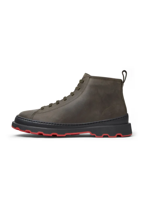 BRUTUS - Lace-up ankle boots - dunkelgrün