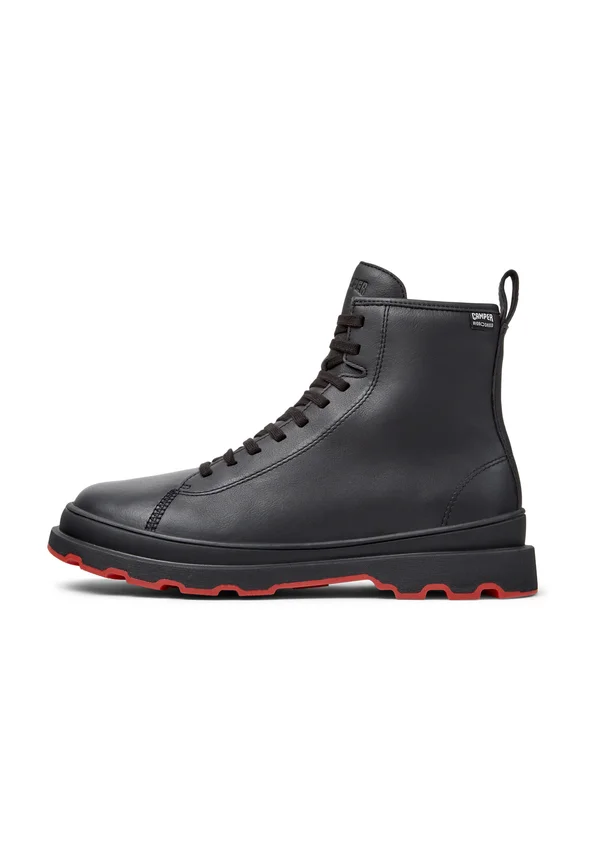 BRUTUS - Lace-up ankle boots - schwarz