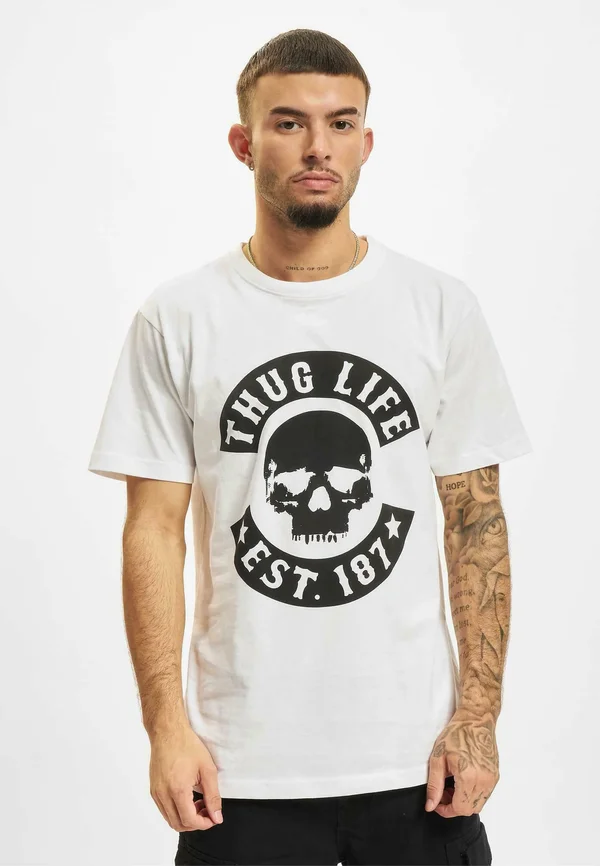 BSKULL  - Print T-shirt - white