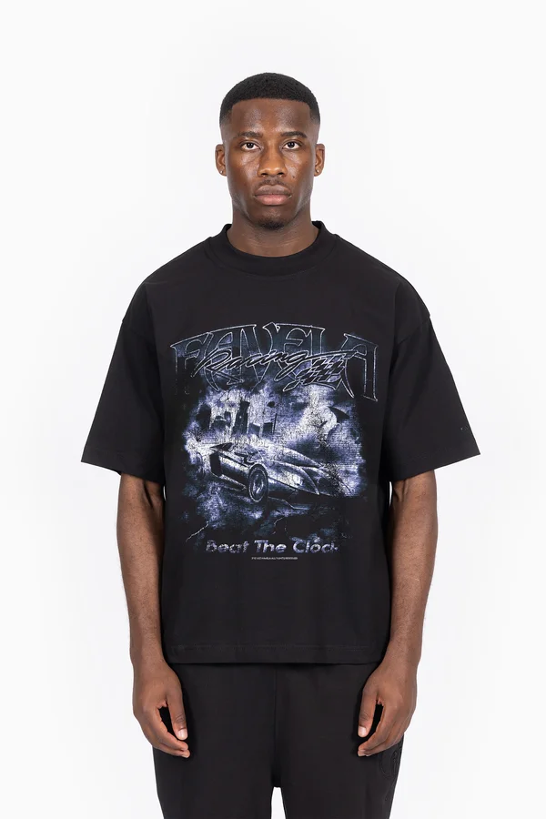BTC UNISEX - Print T-shirt - black