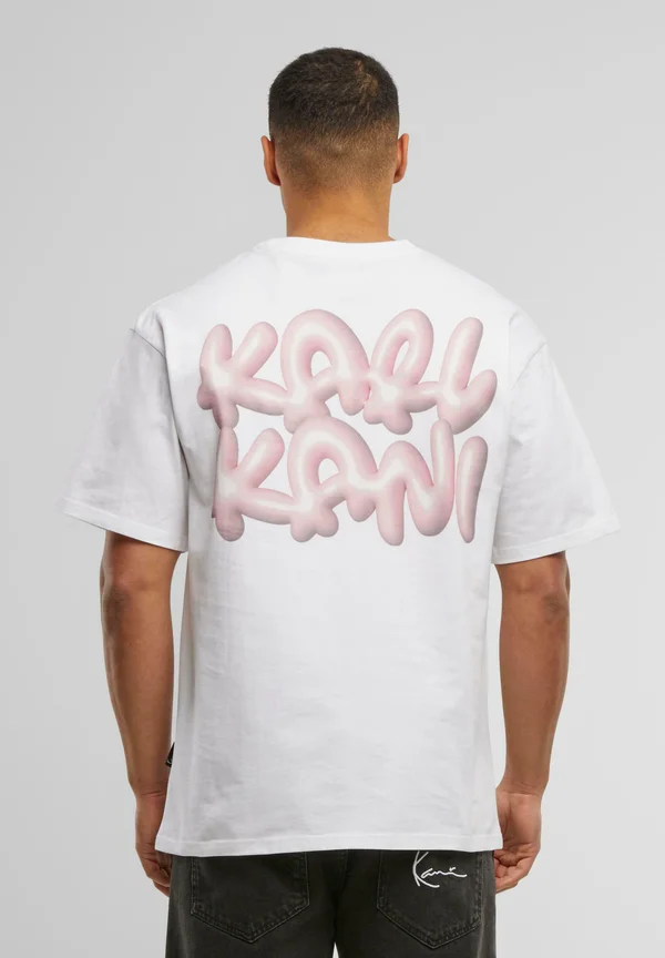 BUBBLEGUM - Print T-shirt - white