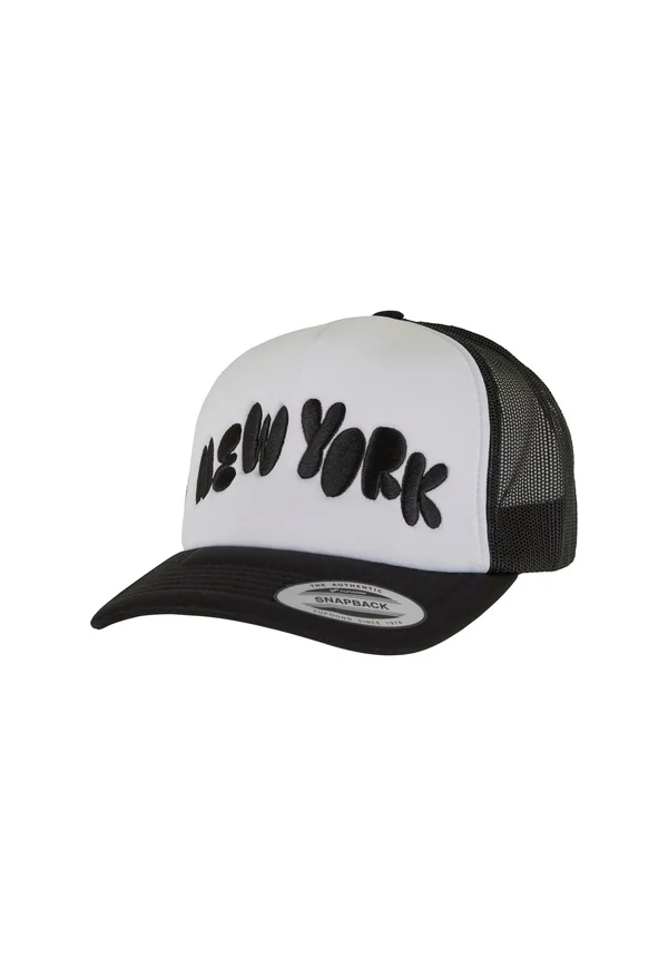 BUBBLY NY FOAM TRUCKER - Cap - black white black
