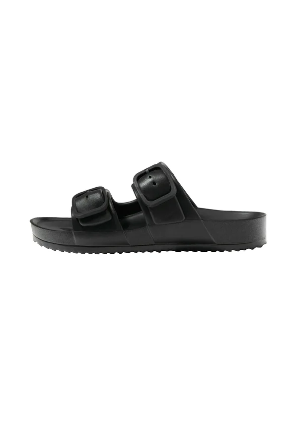 BUCKLED - Pool slides - black
