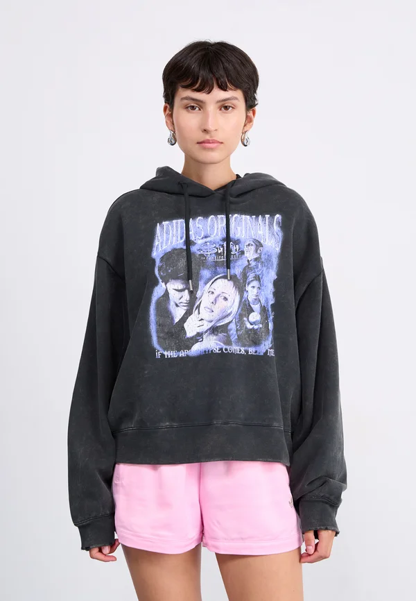 BUFFY HOODIE - Sweatshirt - black