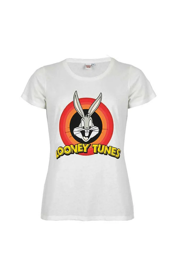 BUGS BUNNY - Print T-shirt - weiß
