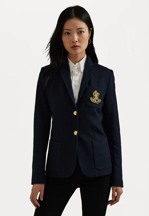 BULLION JACQUARD BLAZER - Blazer - navy