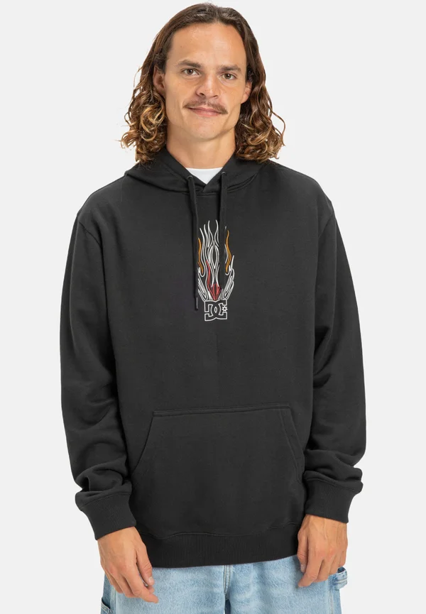 BURNT OUT - Hoodie - kvj black