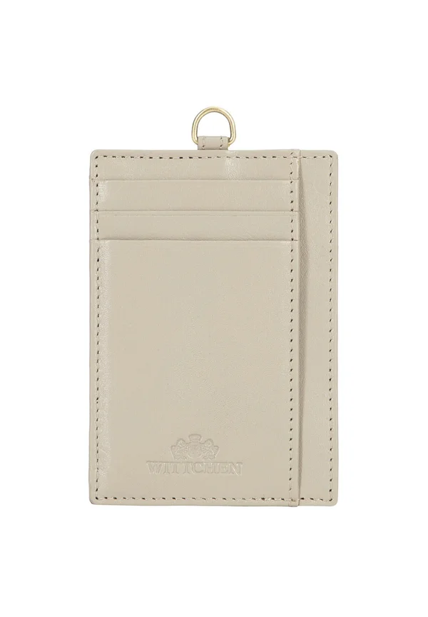 Business card holder - beige