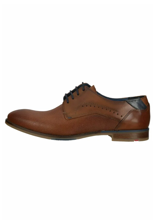 BUSINESS - Smart lace-ups - cognac