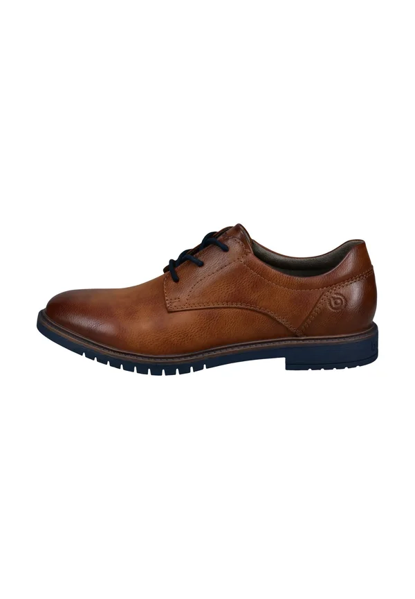 BUSINESS - Smart lace-ups - cognac