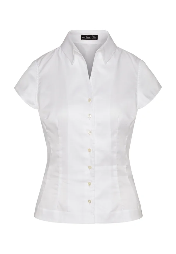 Button-down blouse - blanc