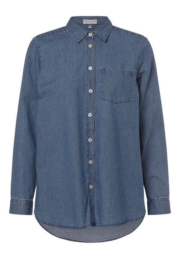 Button-down blouse - indigo