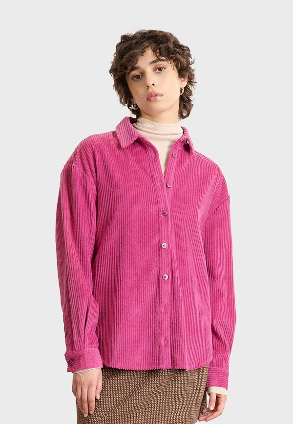 Button-down blouse - pink