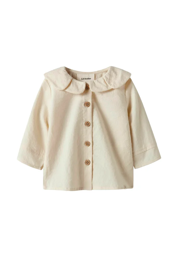 Button-down blouse - turtledove