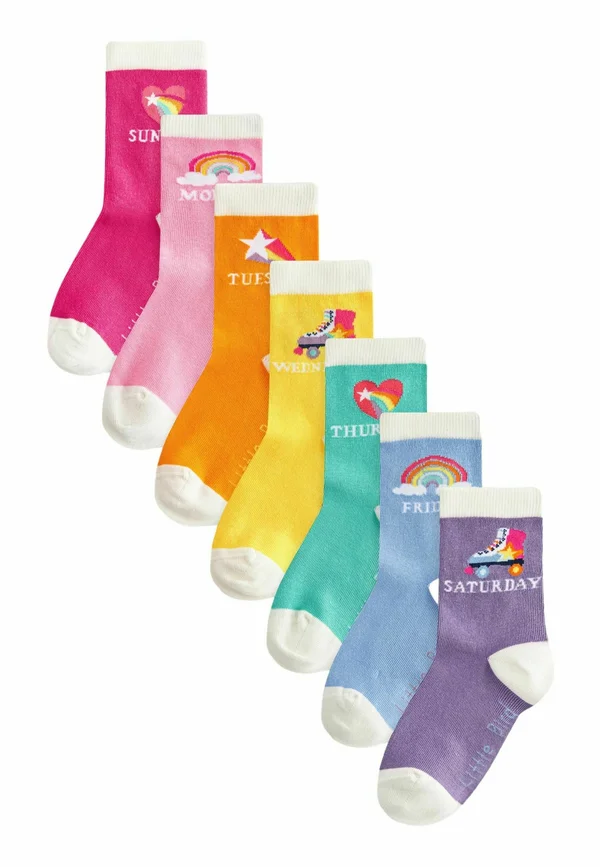 BY JOOLS OLIVER RAINBOW DAYS OF THE WEEK  7 PACK REGULAR FIT - Socks - multi pastel
